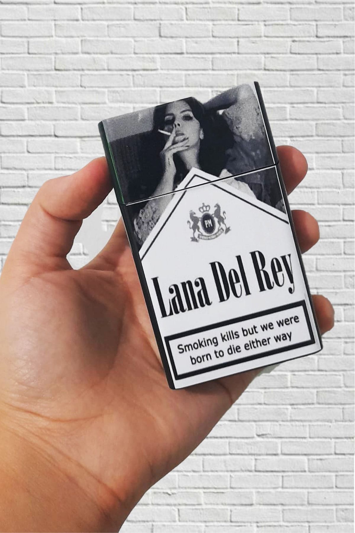 SARANG Black Lana Del Rey Standart Sigara Tabakası Kutusu