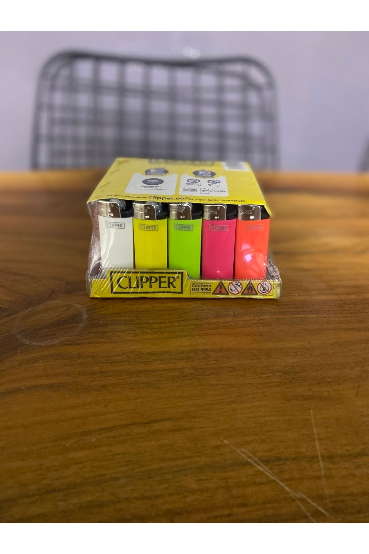 Clipper kullanat 50 adet çakmak
