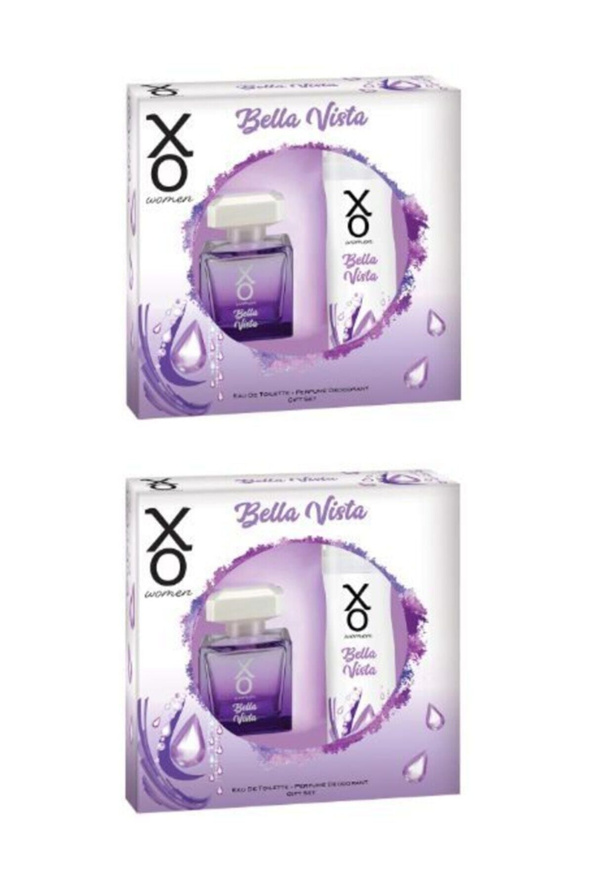 Xo Bella Vista Women Edt 100 Ml + Deodorant 125 Ml X 2 Adet