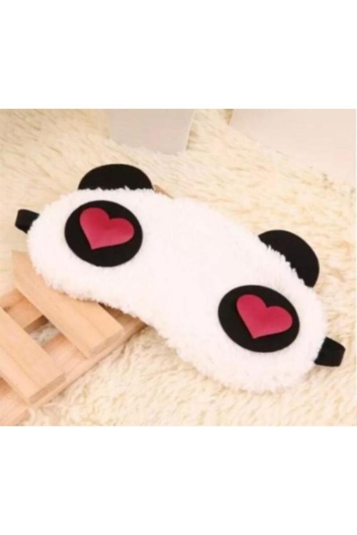 New Eco Kalpli Uyku Bandı Panda Uyku Gözlüğü