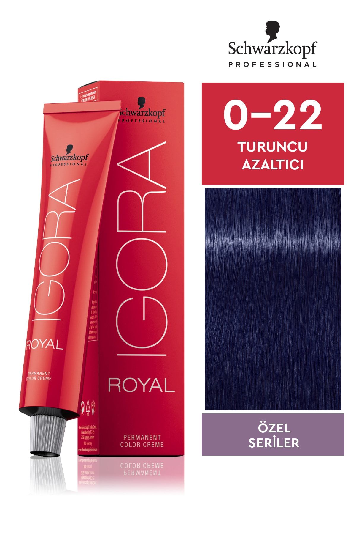 Igora Royal Özel Seriler 0-22 Turuncu Azaltıcı Saç Boyası 60ml