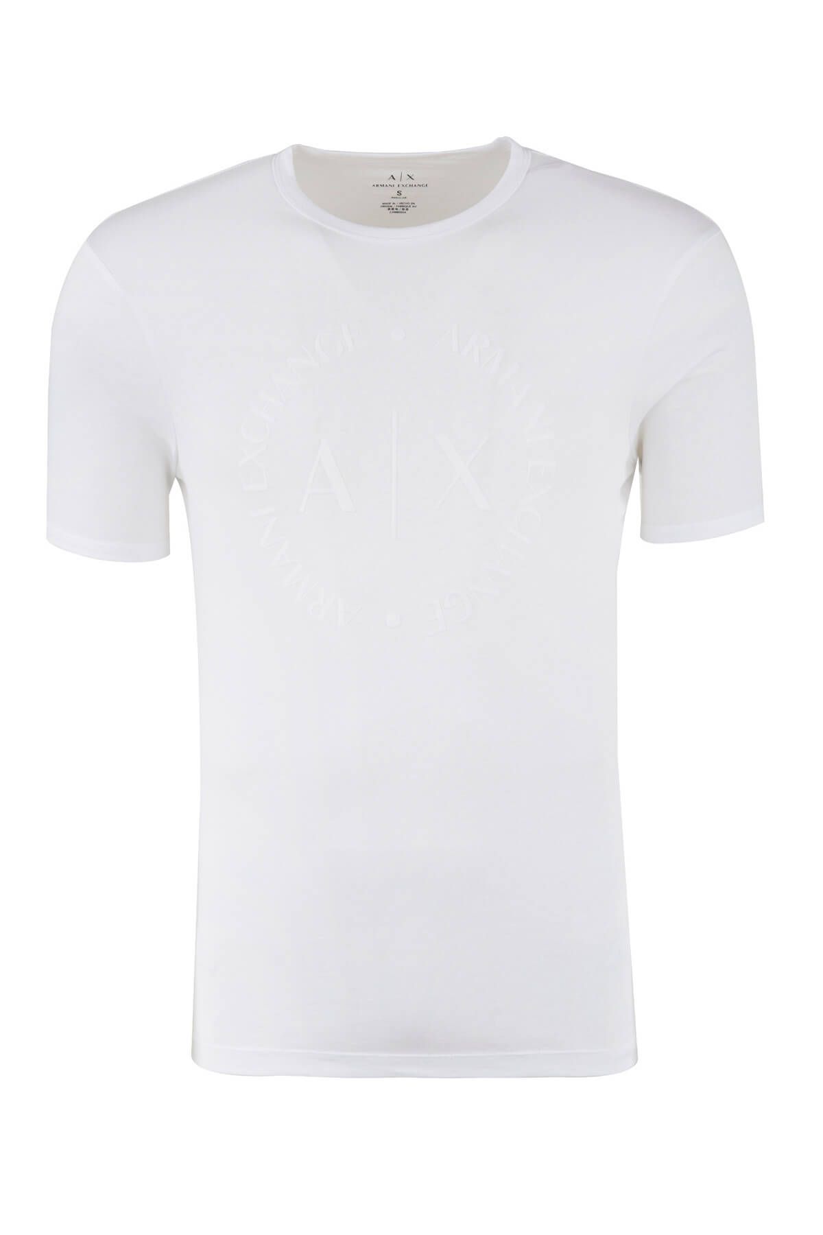 Armani Exchange Beyaz Erkek Sweatshirt 8NZTCD Z8H4Z 1100
