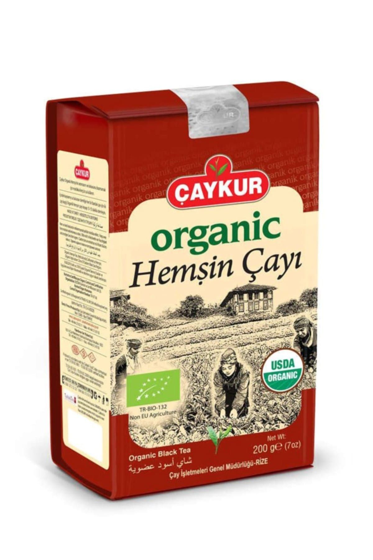 Çaykur Organik Hemşin Çayı Karton Kutu 200 Gr