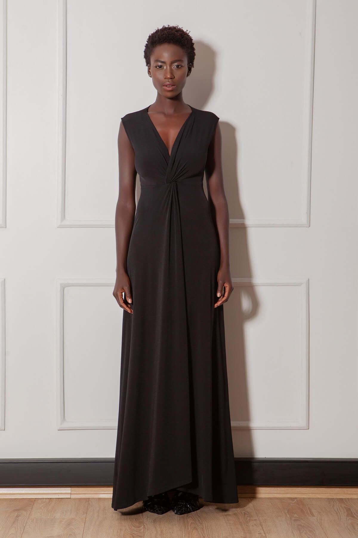 Rivus Kadın Siyah Elbise 1414-1