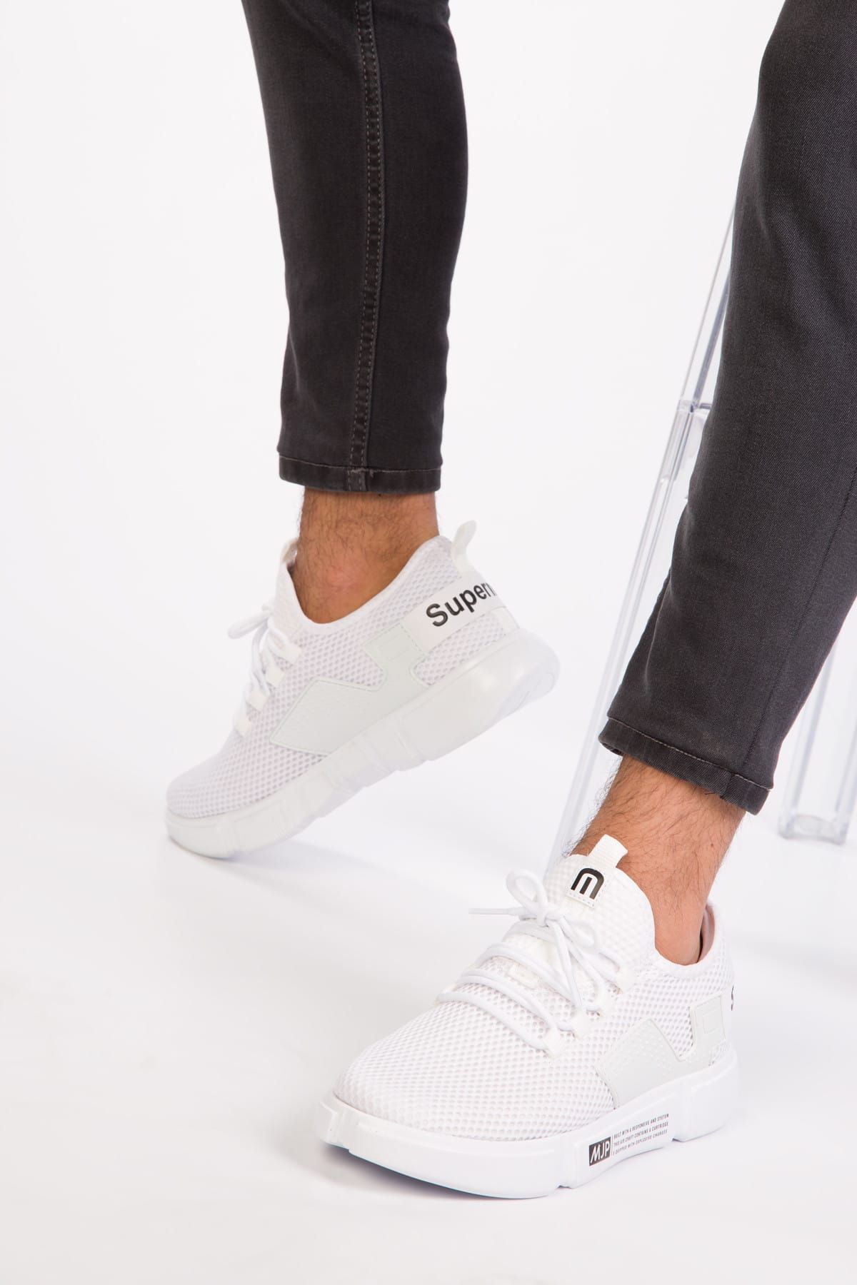 Soho-Men Beyaz Erkek Sneaker 2761