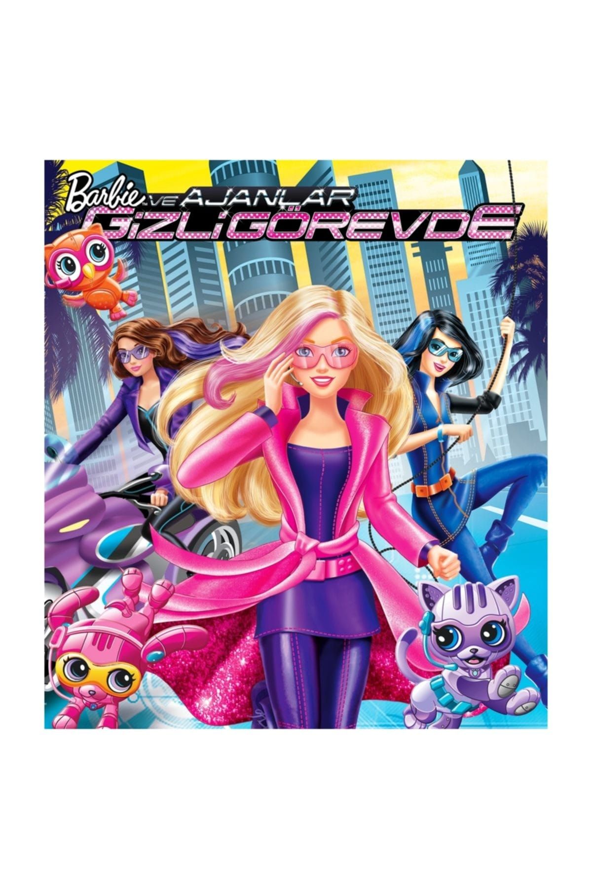 Pal DVD-Barbie ve  Ajanlar Gizli Görevde / Barbie Spy Squad