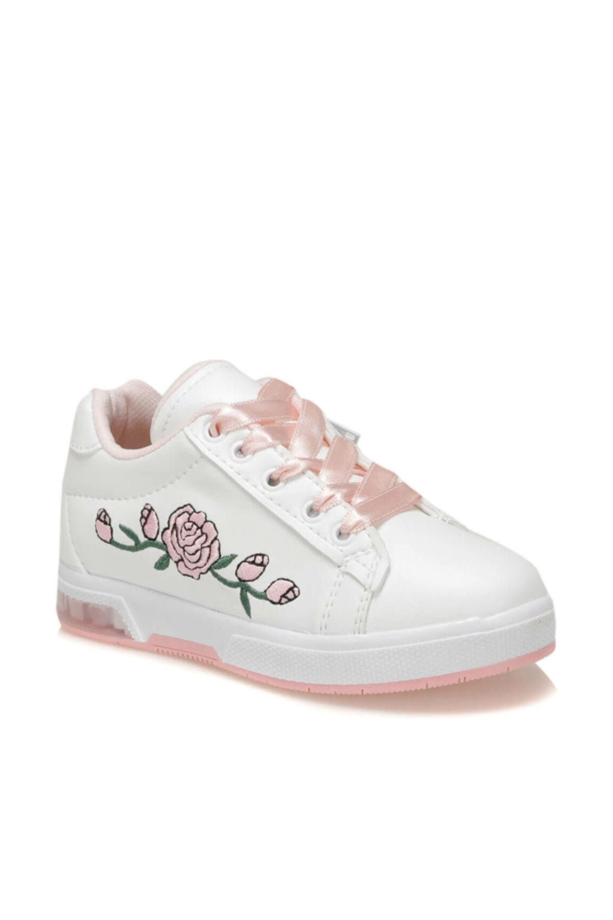 SEVENTEEN FLOWER-N Beyaz Kız Çocuk Sneaker Ayakkabı 100379692
