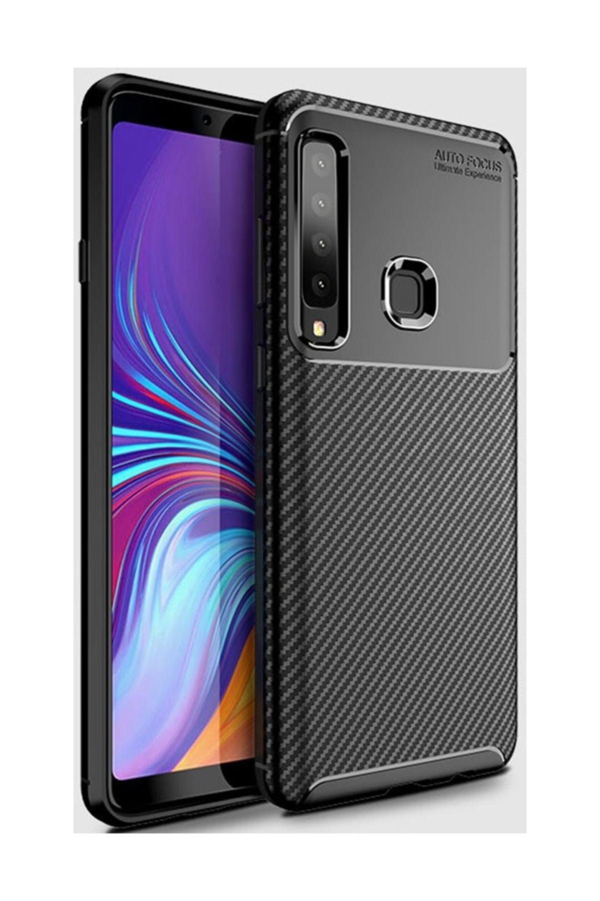 Kılıfmerkezi Samsung Galaxy A9 2018 Kılıf A920 Koruyucu Silikon Siyah Negro