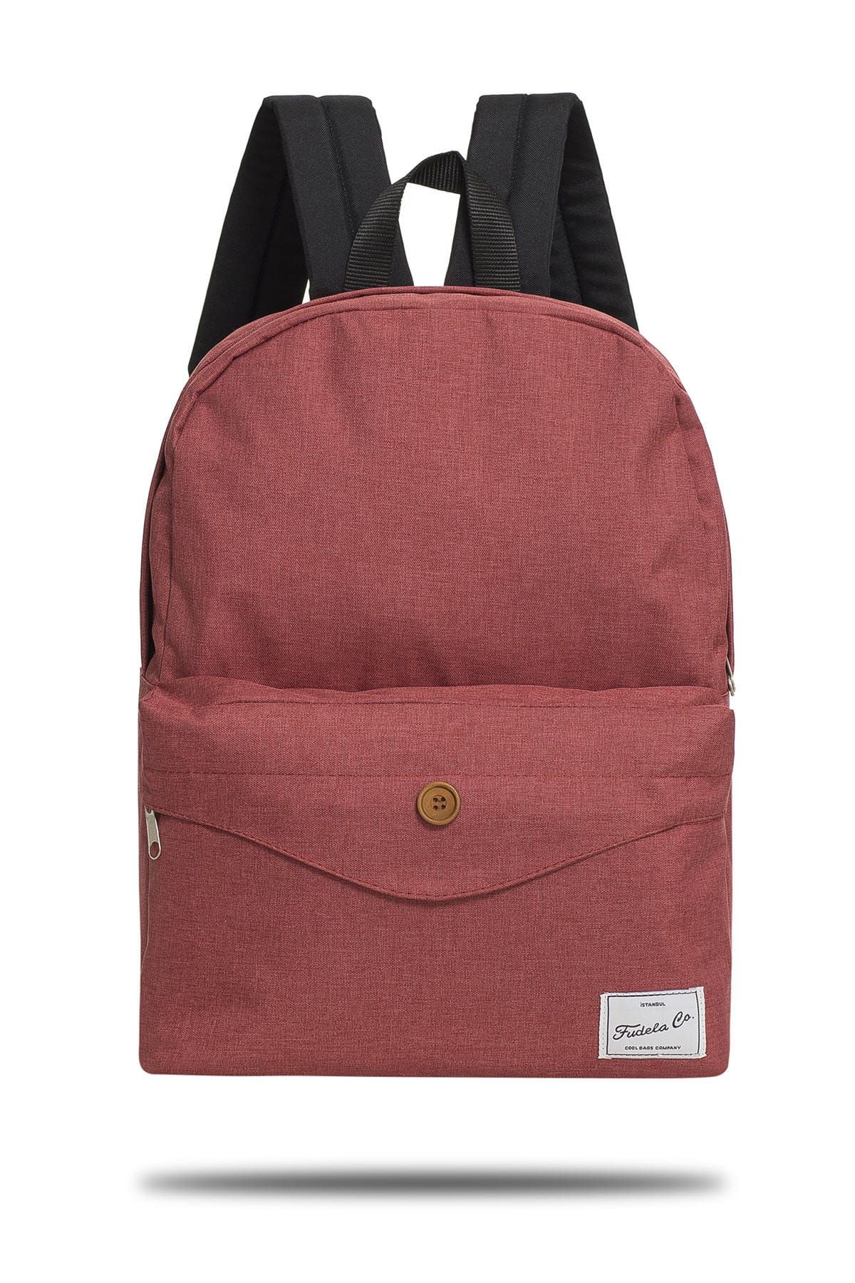 Fudela Unisex TNJ  Red Backpack Sırt Çantası  FD09