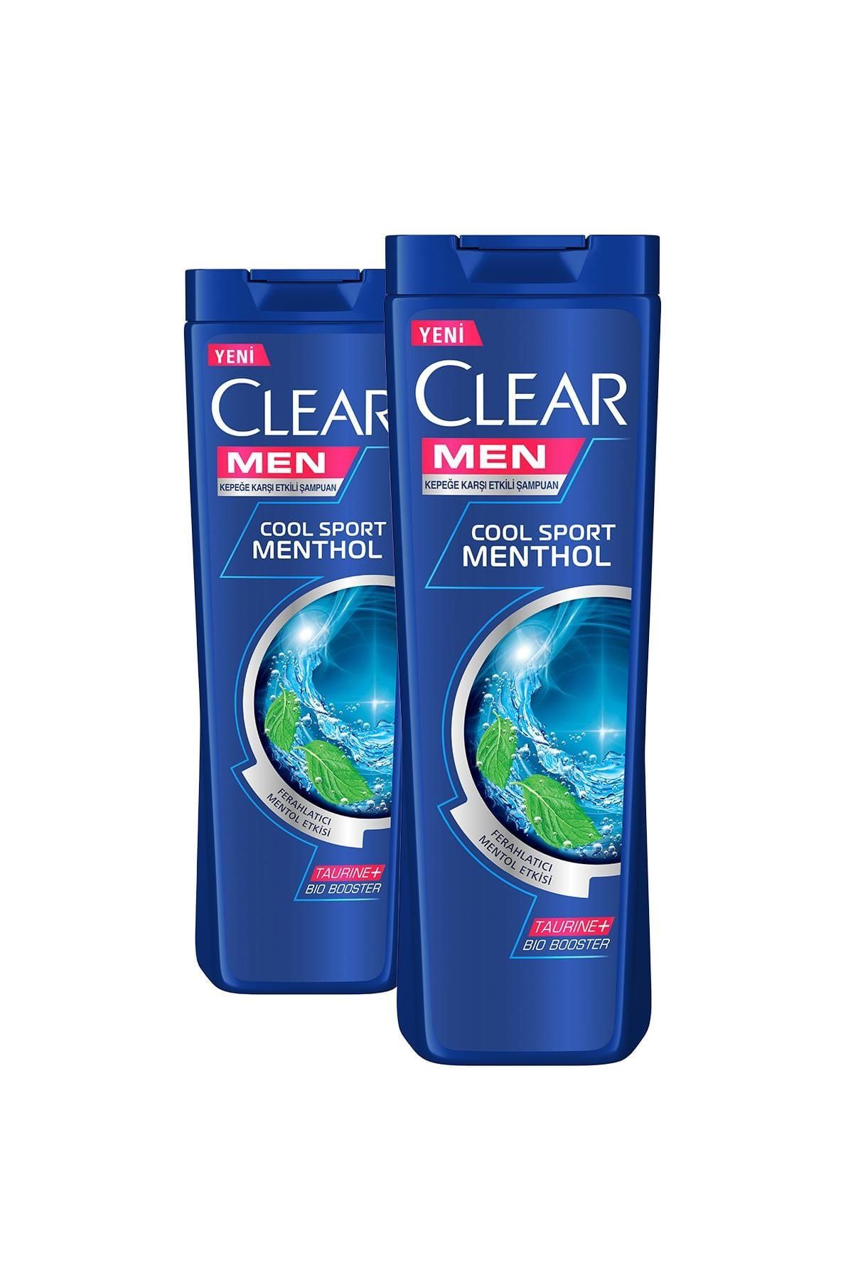 Clear Men Şampuan Cool Sport Menthol 500 ml x 2