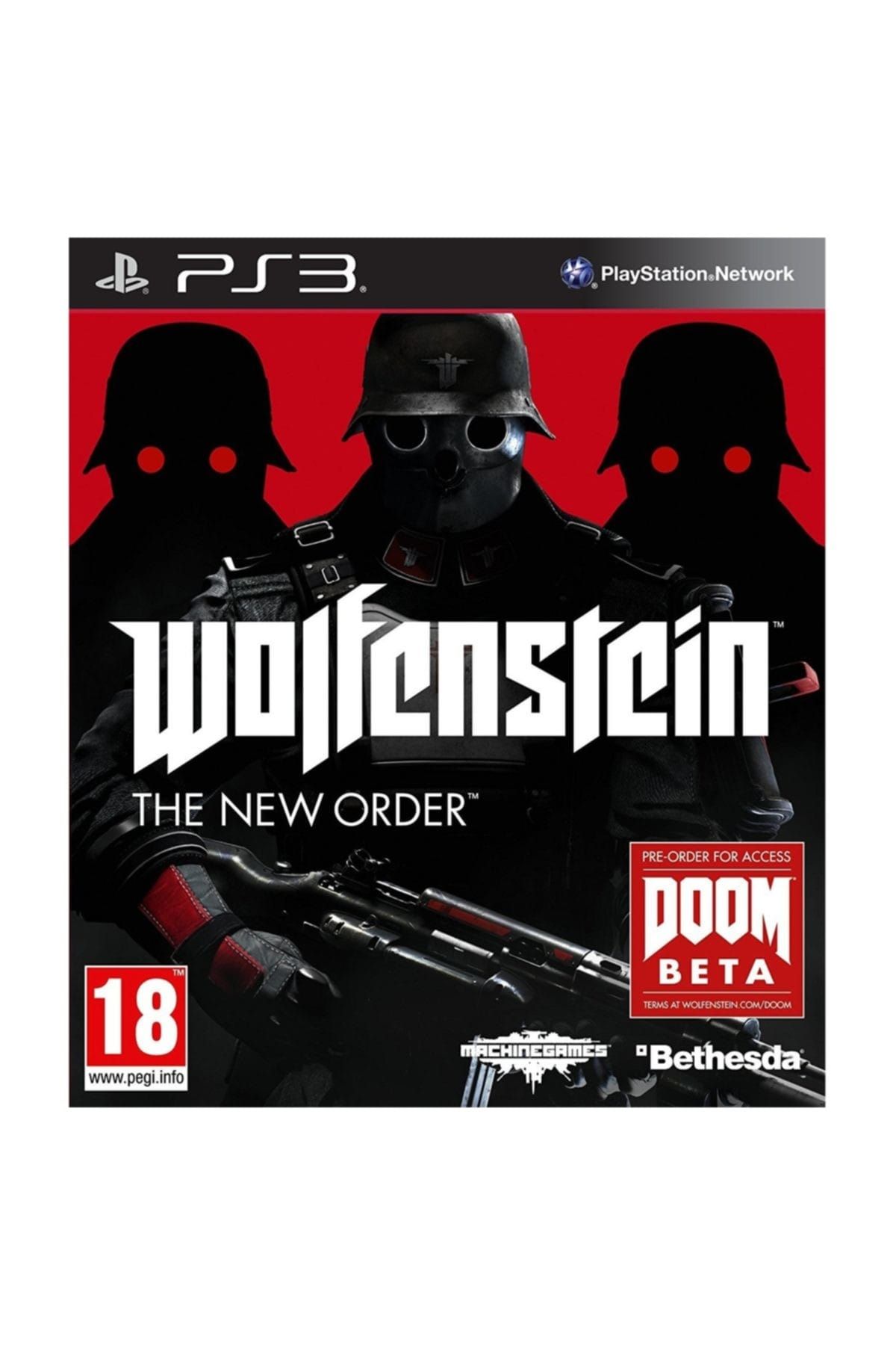 BETHESDA Wolfenstein New Order Ps3