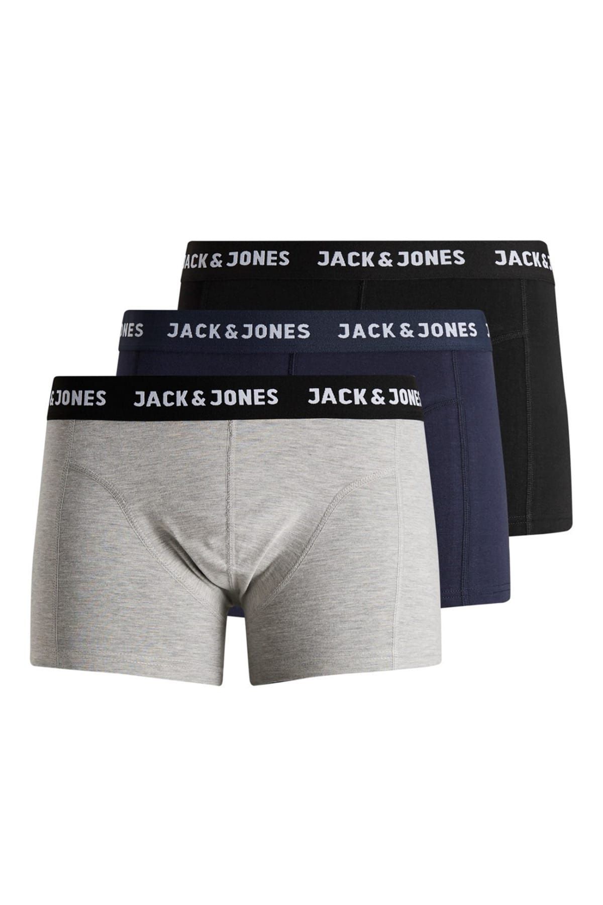 Jack & Jones Erkek Boxer - 3'Lü 12160750