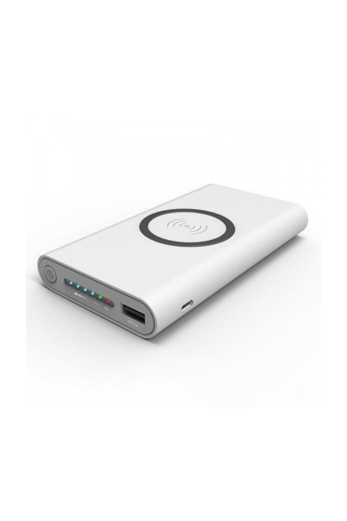 Protech Pro B10 Kablosuz Powerbank Taşınabilir Şarj Cihazı 10000 Mah Beyaz