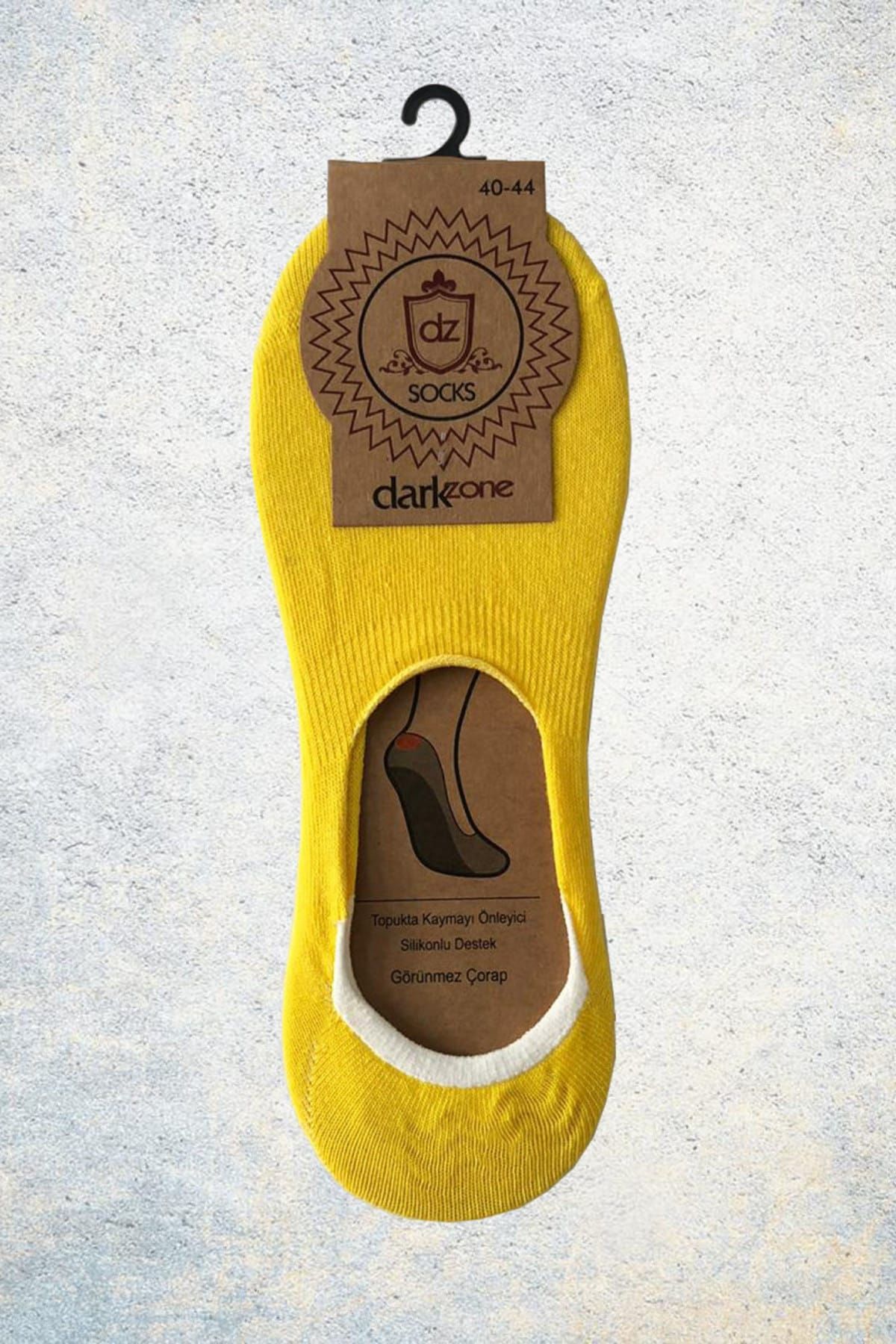 Darkzone Sarı Babet Çorap - DZCP0009