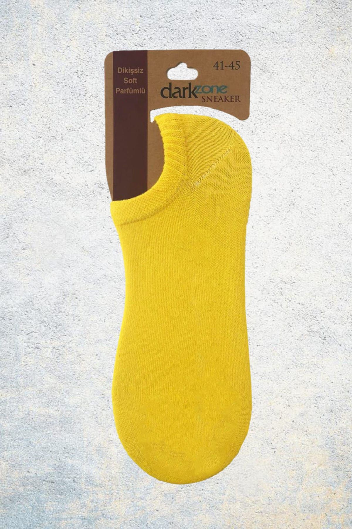 Darkzone Sarı Sneaker Çorap - DZCP0109