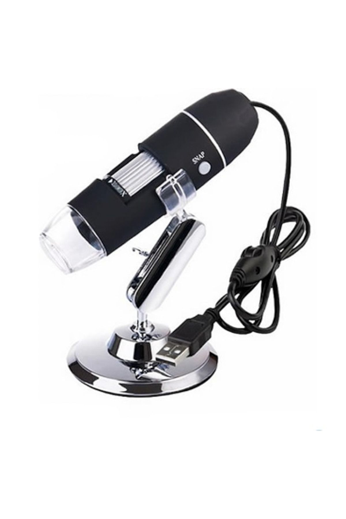 Bushman 1000x 2mp Dijital Taşınabilir Standlı 8 Ledli Usb Mikroskop