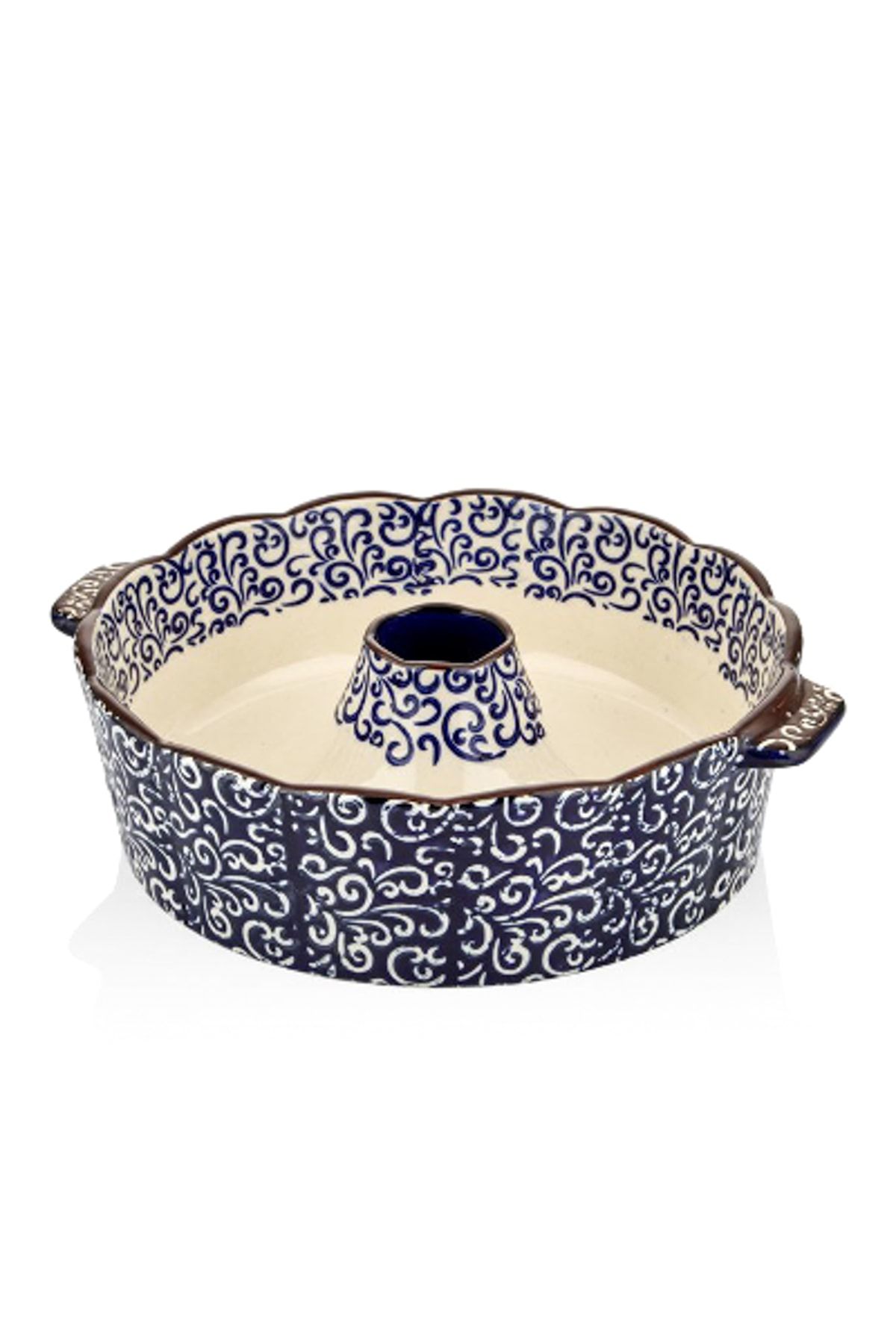 Cemile 1SdkBw070M Mavi Yuvarlak Kek Kalıbı 25x22 cm Fiyatı, Yorumları