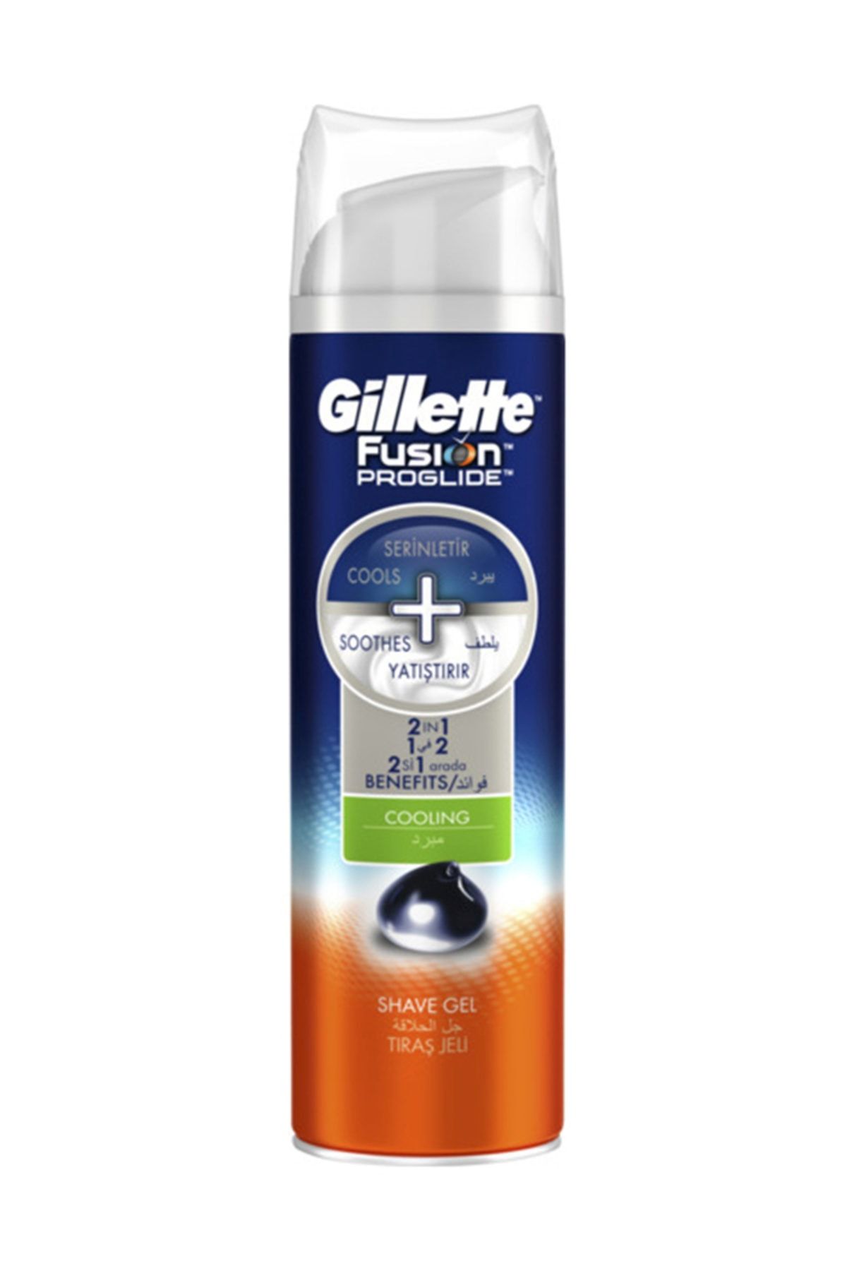 Gillette Fusion Proglide Tıraş Jeli Serinletici 200 ml