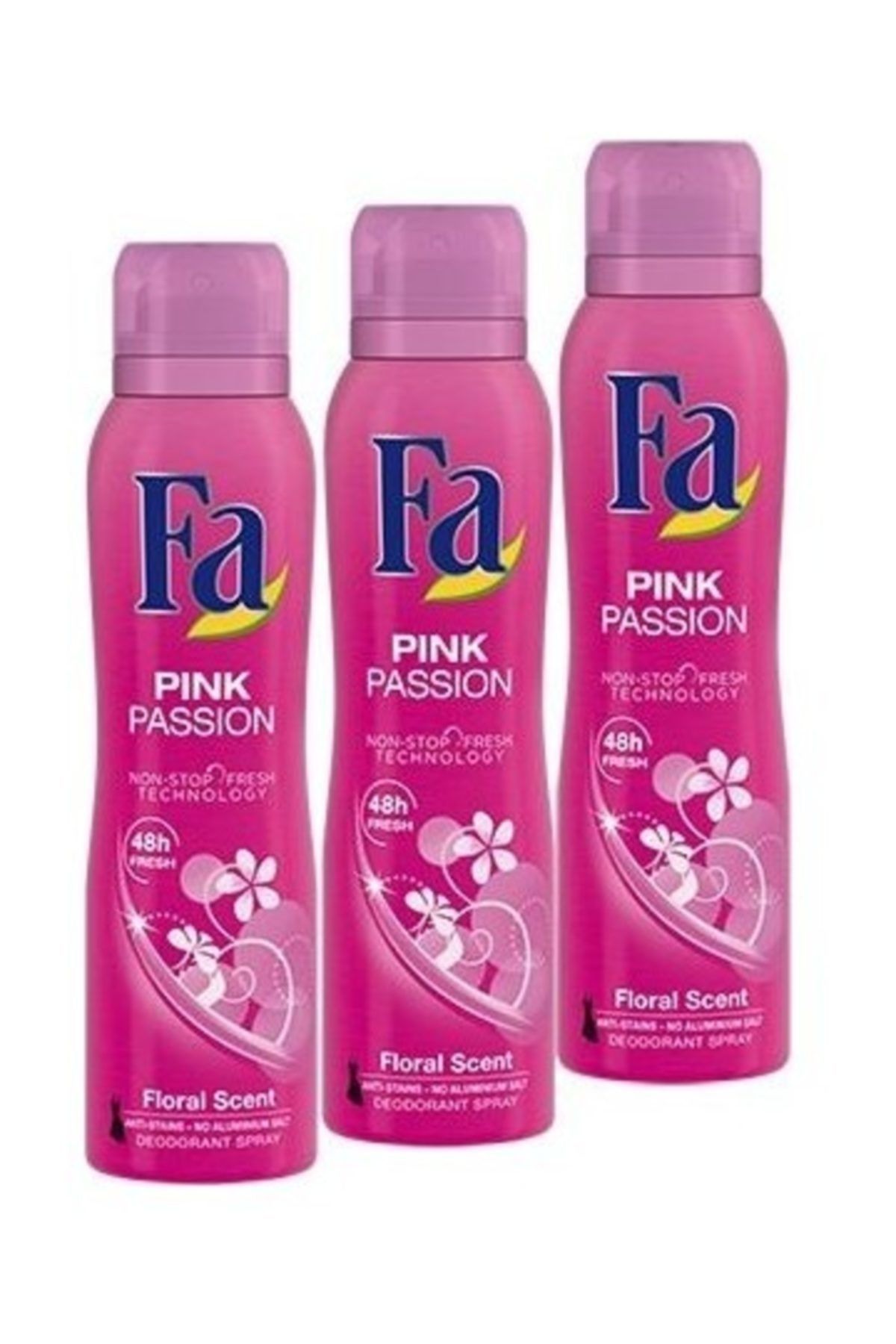Fa Pink Passion Deosprey x 3 Adet