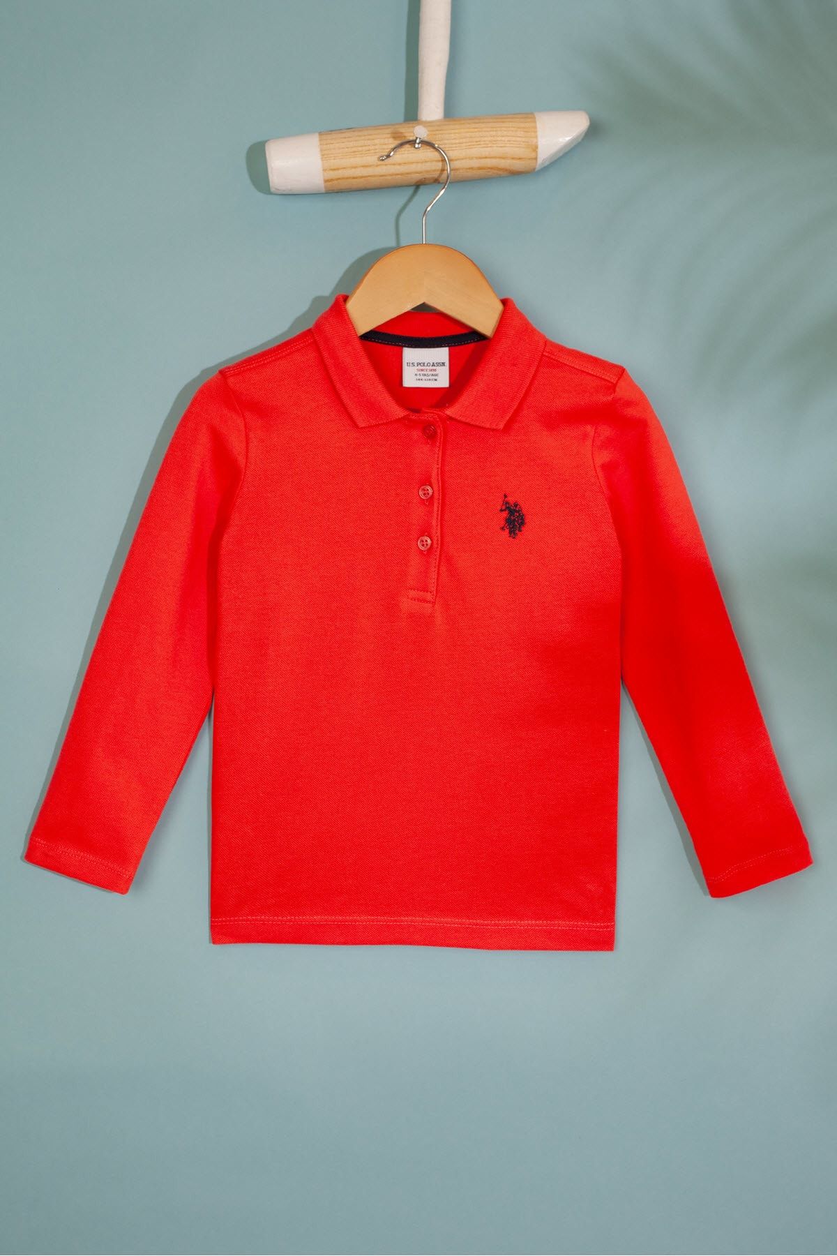 U.S. Polo Assn. Kırmızı Kız Cocuk Sweatshirt