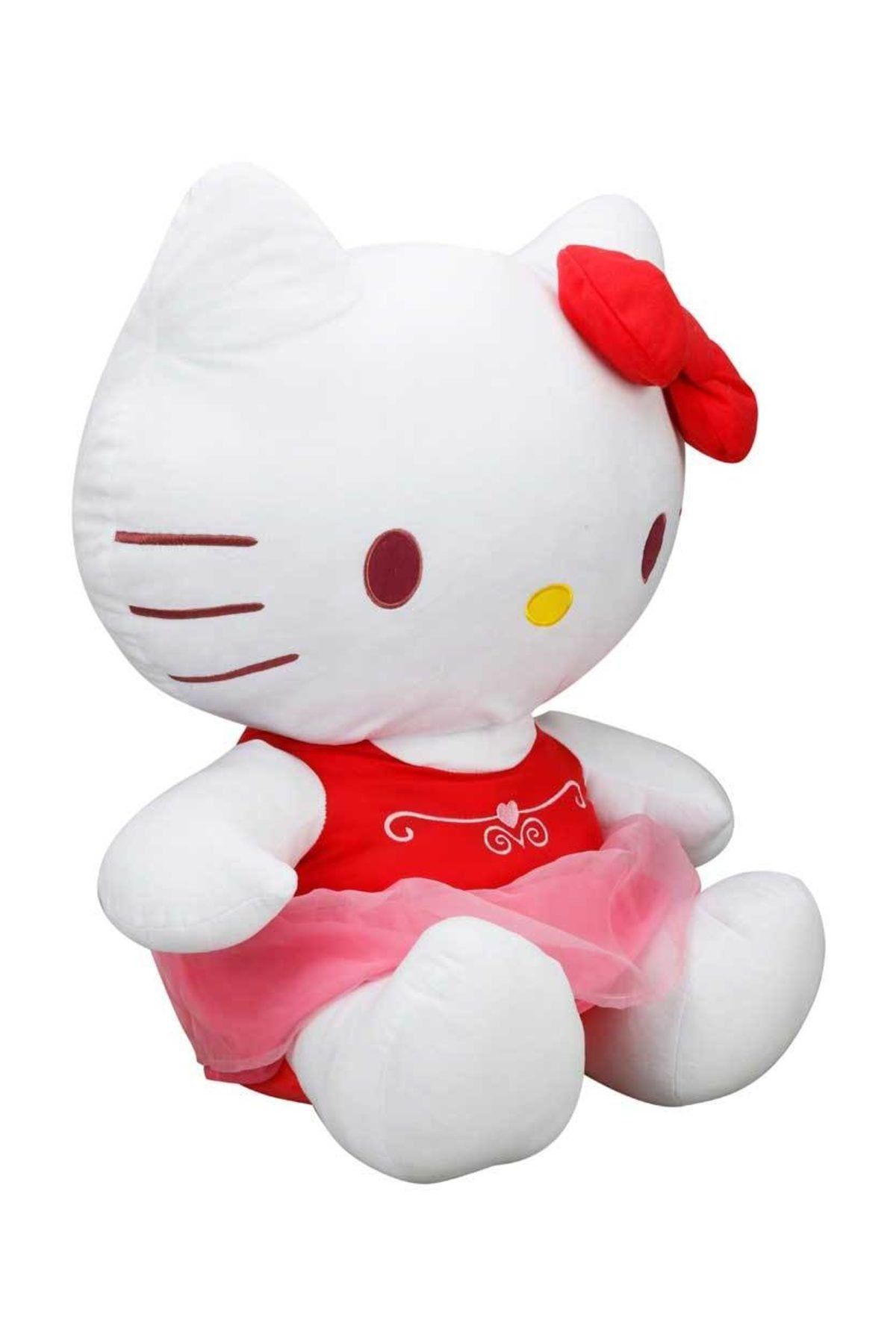 Sunman Hello Kitty Peluş 70 cm. - Kırmızı