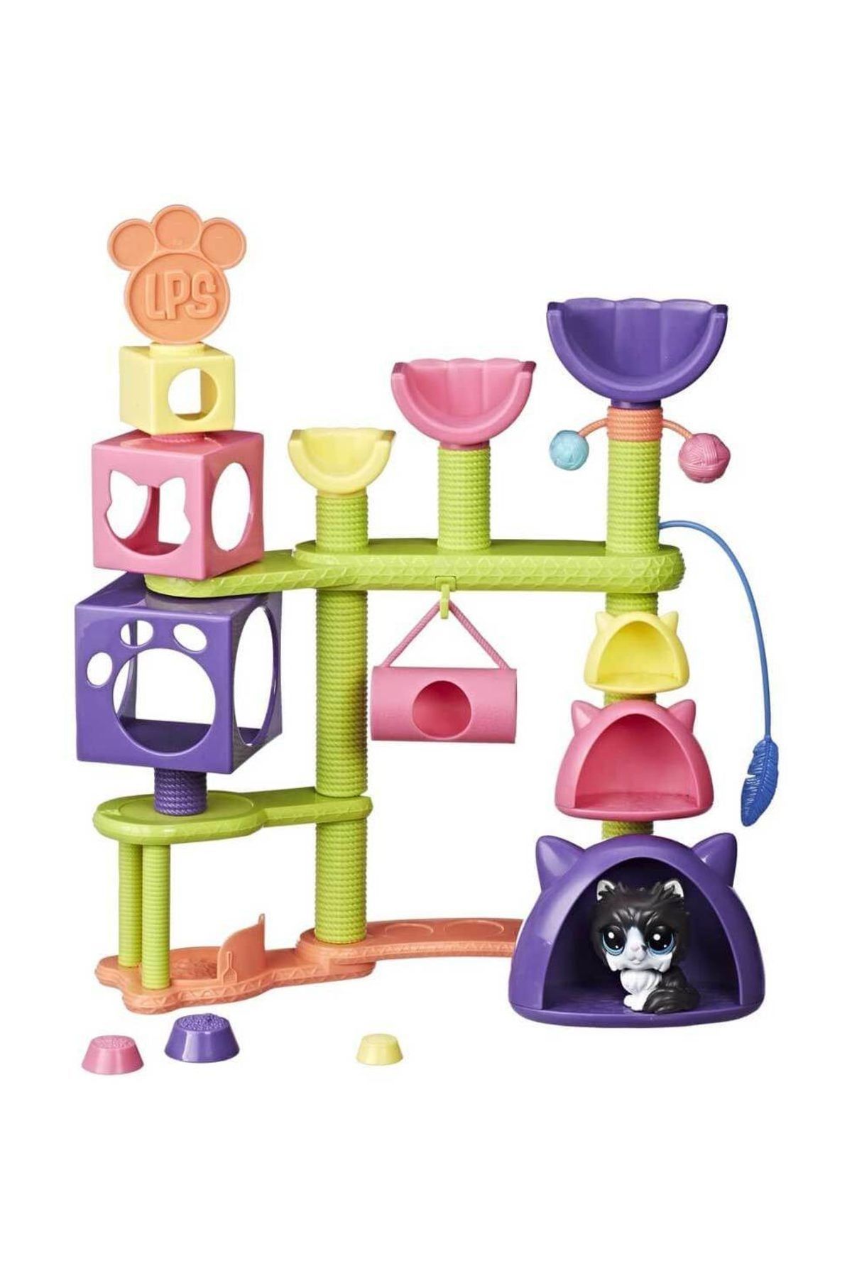 Littlest Pet Shop Kedi Miniş Eğlence Parkı E2127