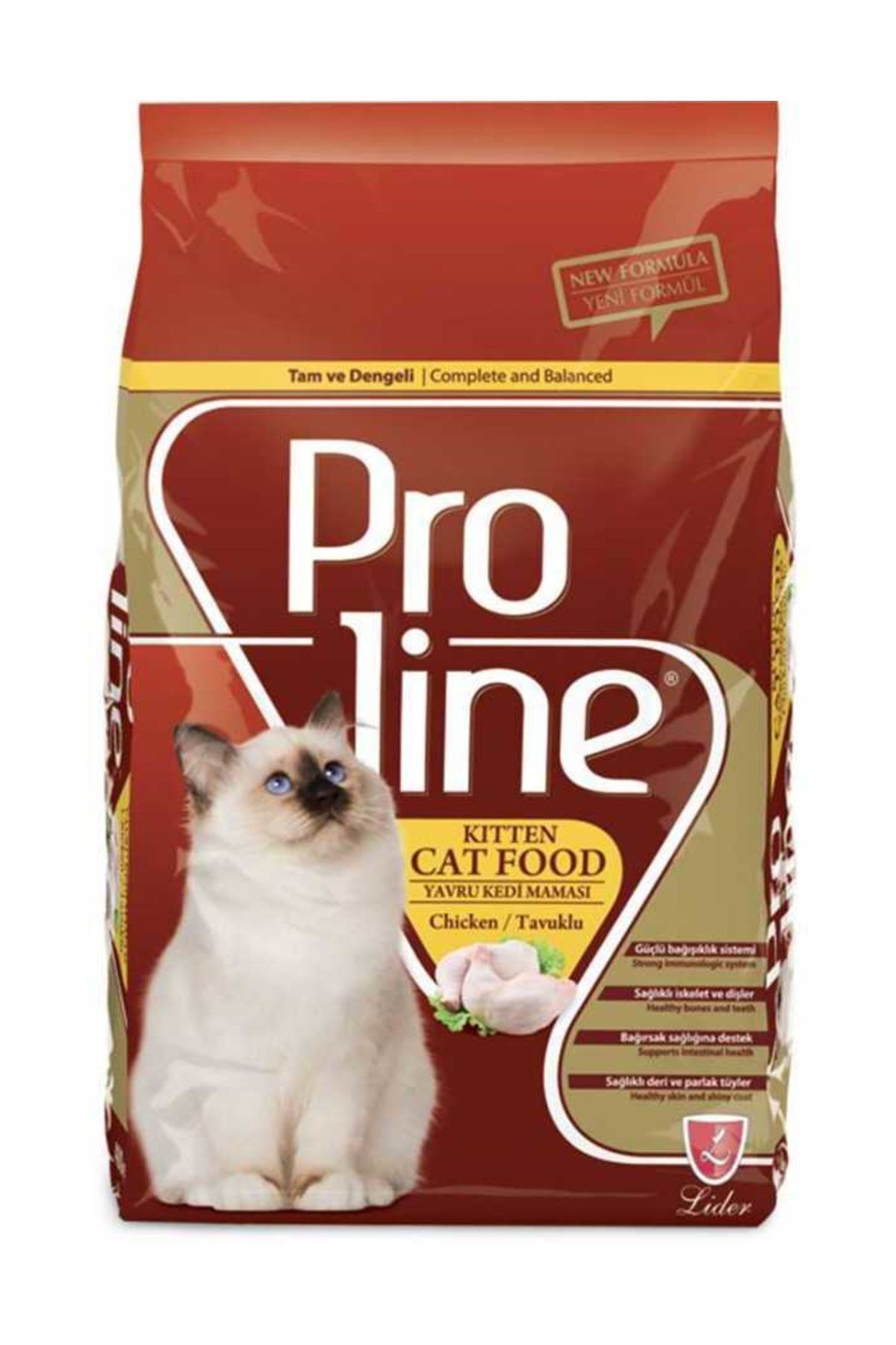 Pro Line Kitten Tavuklu Yavru Kedi Maması 1,5 Kg
