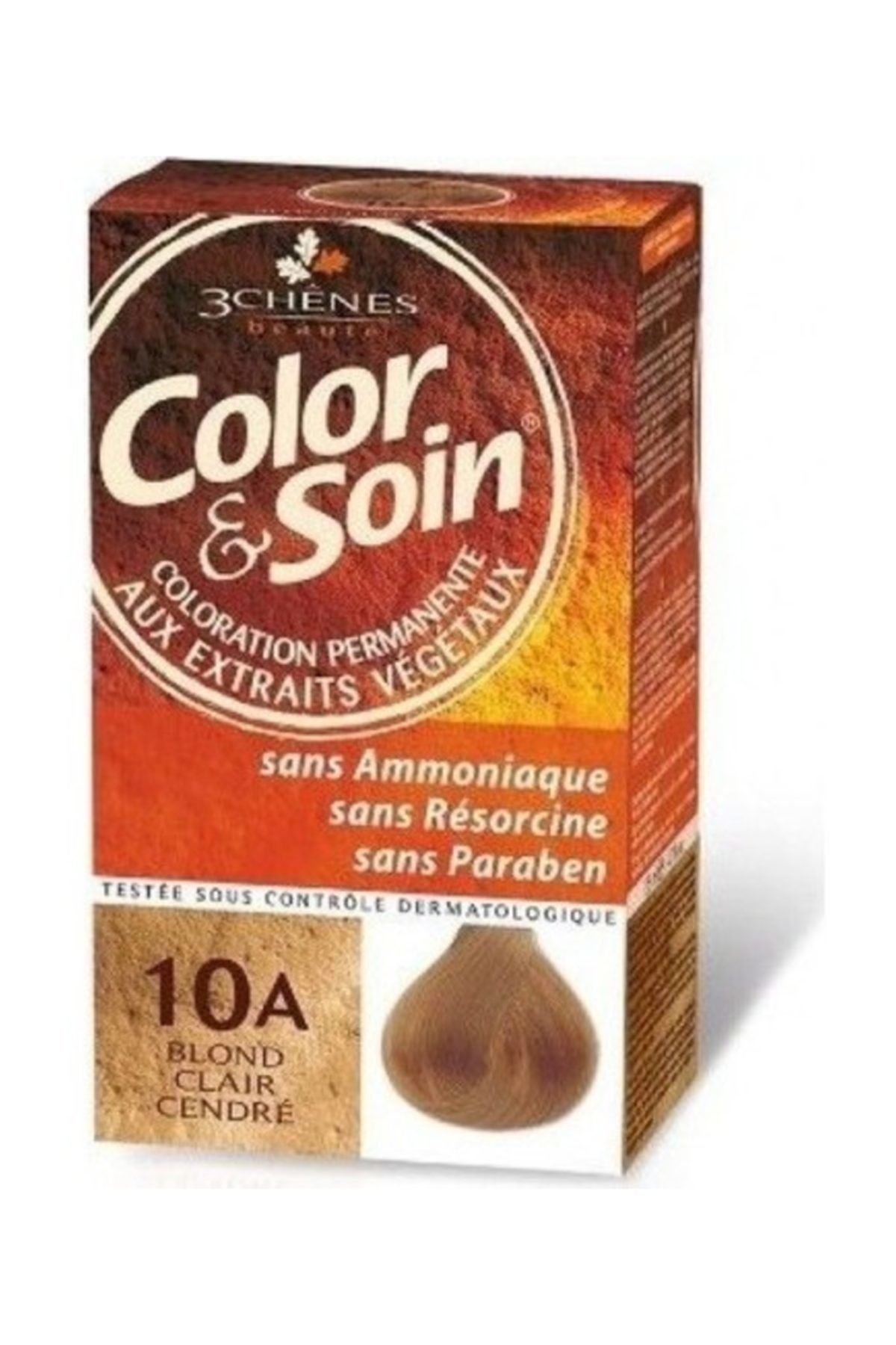 Color Soin Color&Soin Organik Saç Boyası 10A Açık Sarının Cazibesi-Light Ash Blond