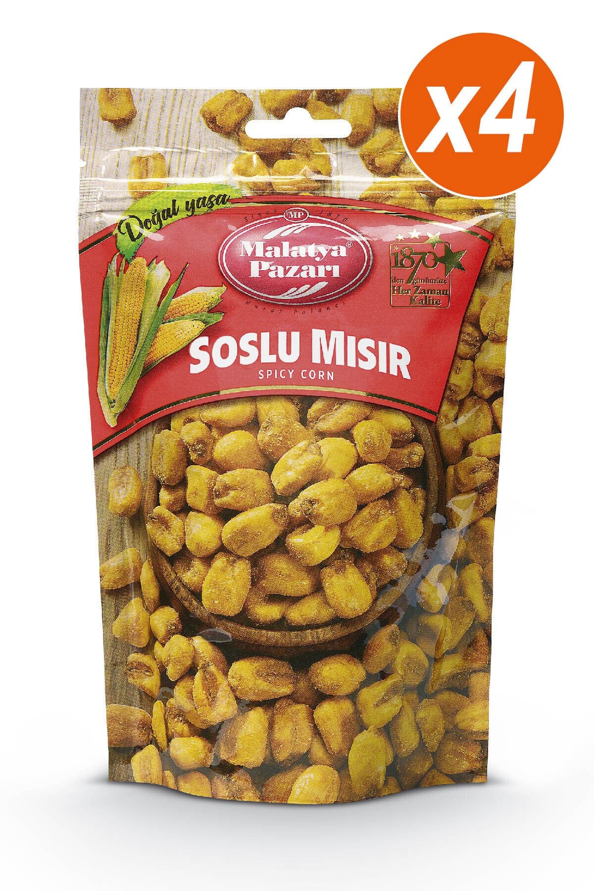 Malatya Pazarı Soslu Mısır 4 X 125 Gr