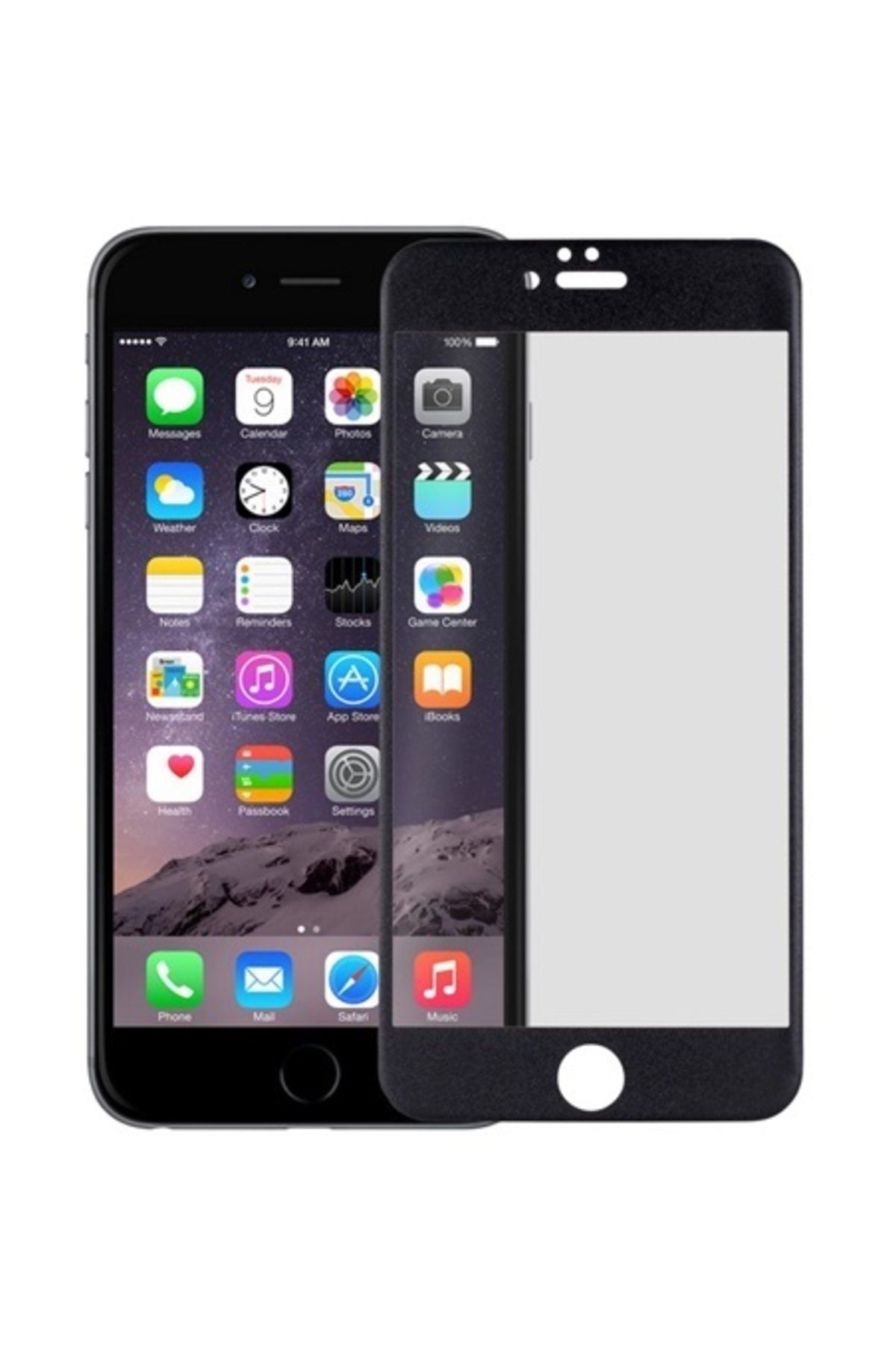 Bufalo iPhone 6 Plus - 6s Plus Cam Ekran Koruyucu Siyah