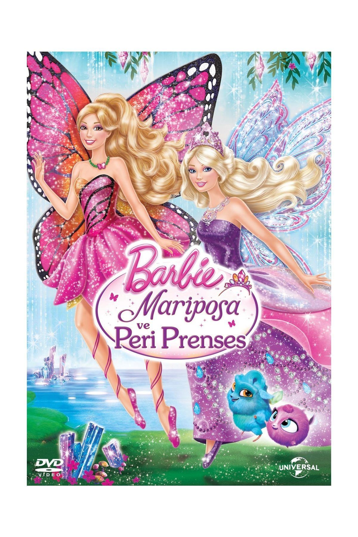 Pal DVD-Barbie Mariposa and the Fairy Princess - Barbie Mariposa ve Peri Prenses