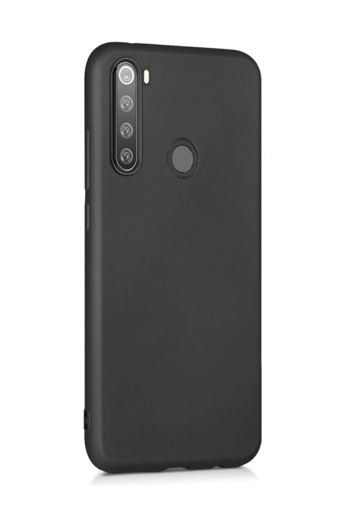 Microsonic Matte Silicone Redmi Note 8 Uyumlu Kılıf, Siyah