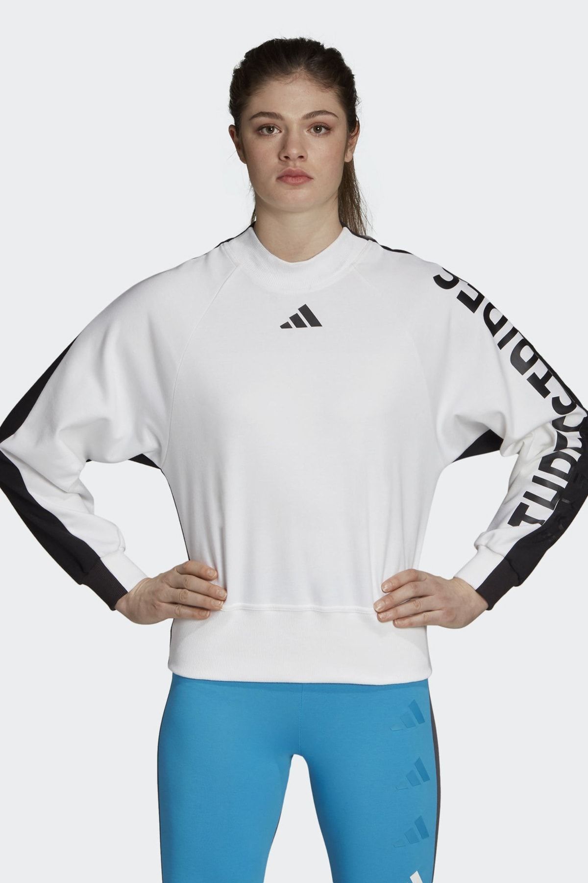 adidas Kadın Sweatshirt - W Pck Crew - DW8906