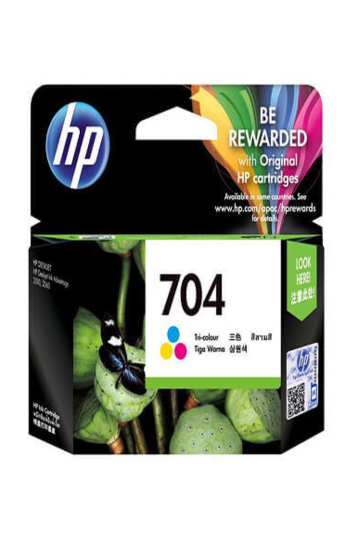 HP 704-Cn693a Renkli Kartuş