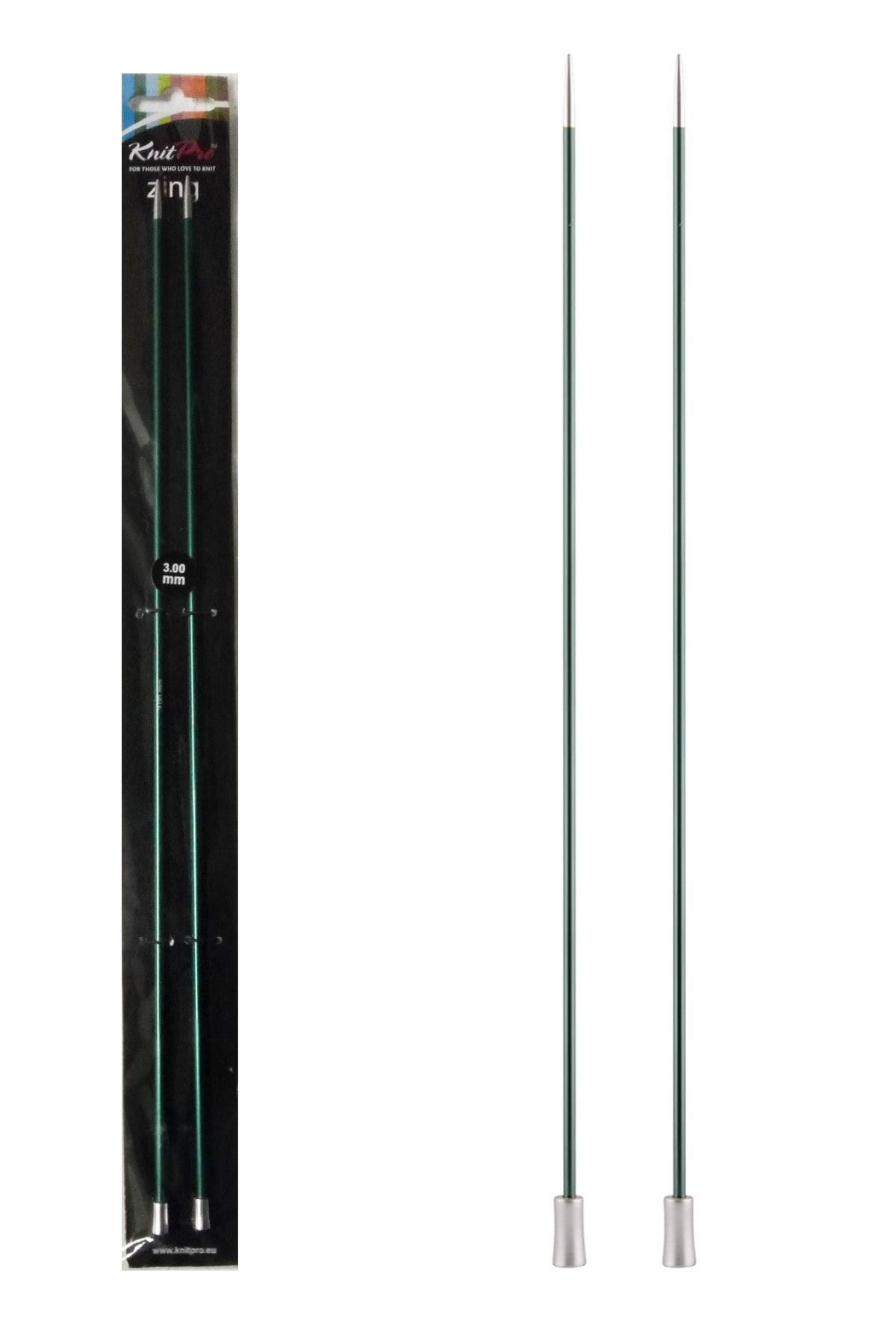 KnitPro Zing 35 Cm 3 Mm Metal Örgü Şişi