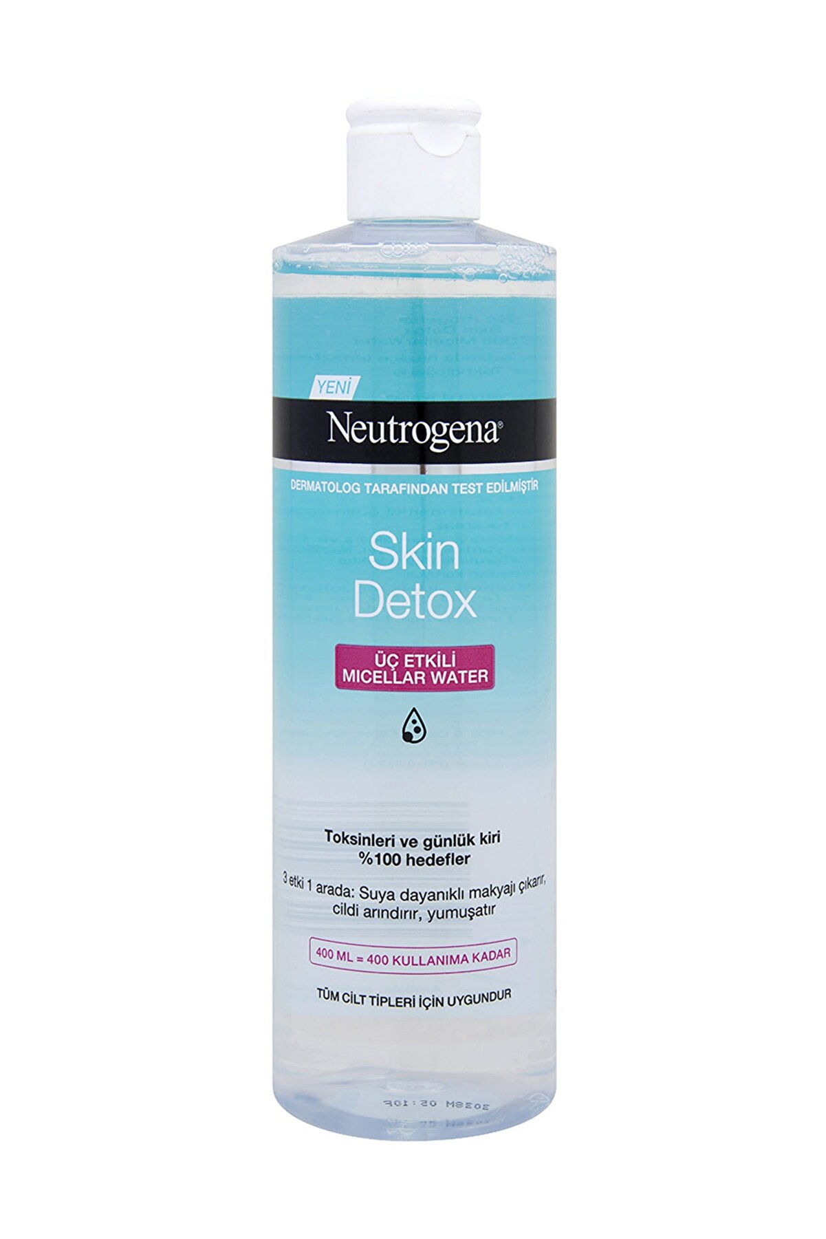 Neutrogena Skin Detox 3 Etkili Micellar Water 400Ml