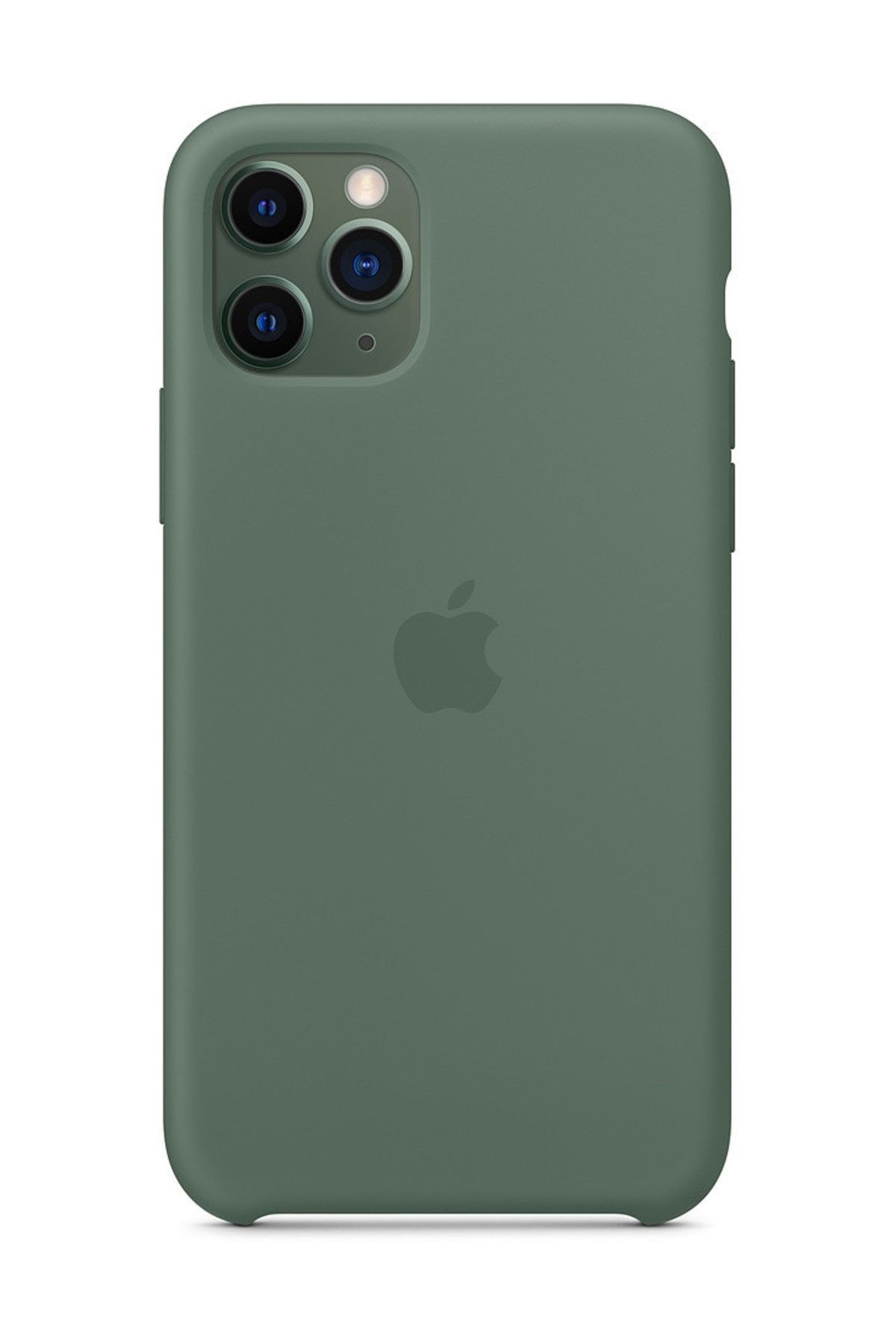 Telefon Aksesuarları iPhone 11 Pro Silikon Kılıf-MWVU2ZM/A - İthalatçı Garantili - Çam Yeşili