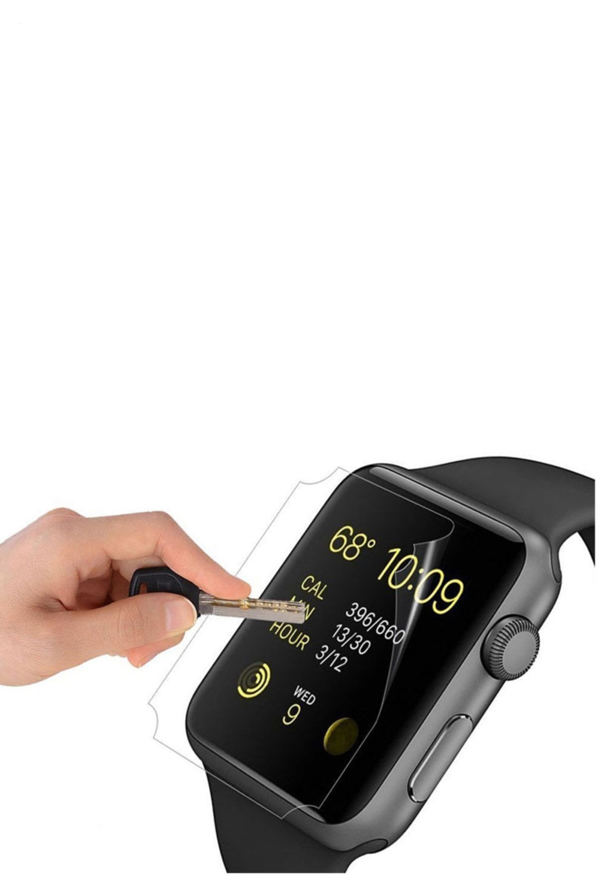 Microcase Apple Watch Series 5 44 Mm Nano Esnek Koruma Filmi