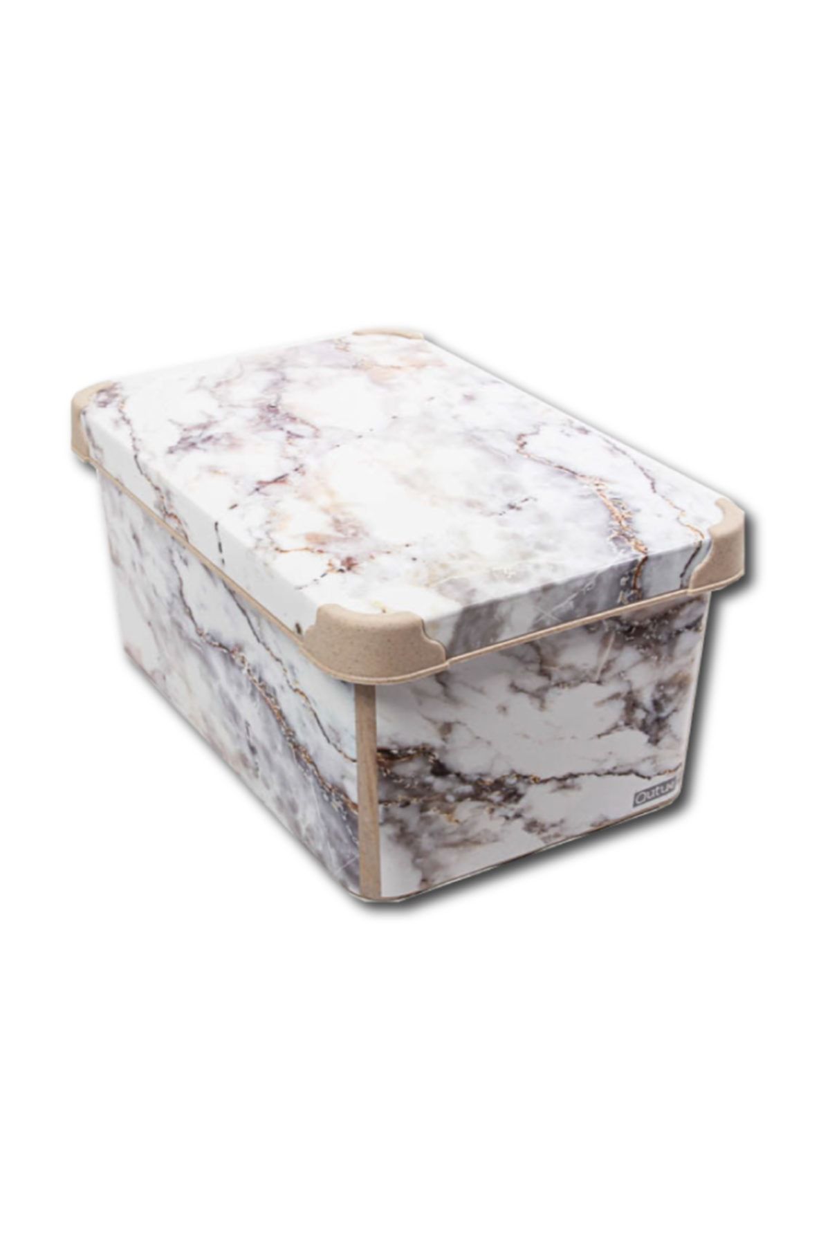 QUTU Style Box Marble- 10 Litre Dekotarif Kutu