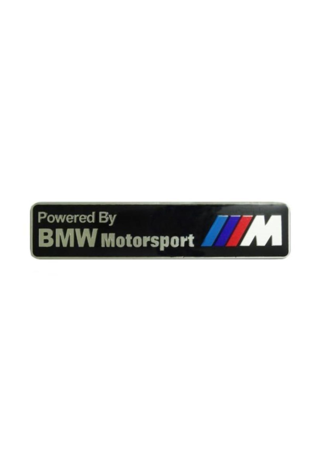 Knmaster Bmw Motosport Siyah Alüminyum Sticker