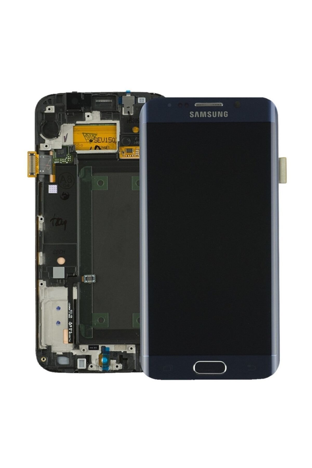 Samsung Kdr Galaxy S6 Edge Sm-g925f Lcd Ekran Dokunmatik Revize Siyah
