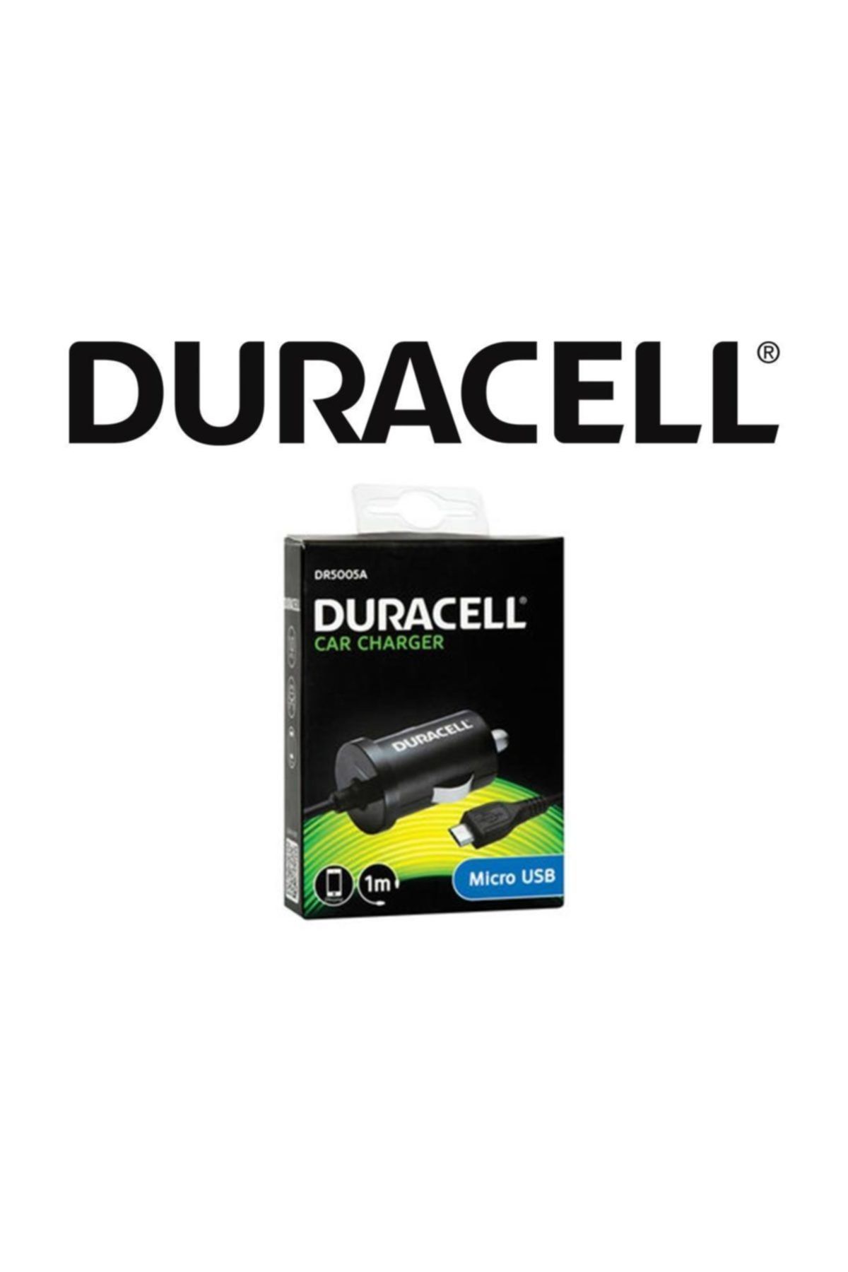 Duracell 12v Micro Usb Telefon Araç Şarjı Dr5005a
