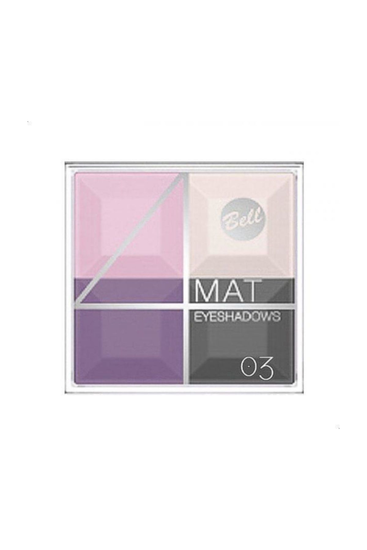 Bell Multicolour Matte Eyeshadows 4'lü Göz Farı 03