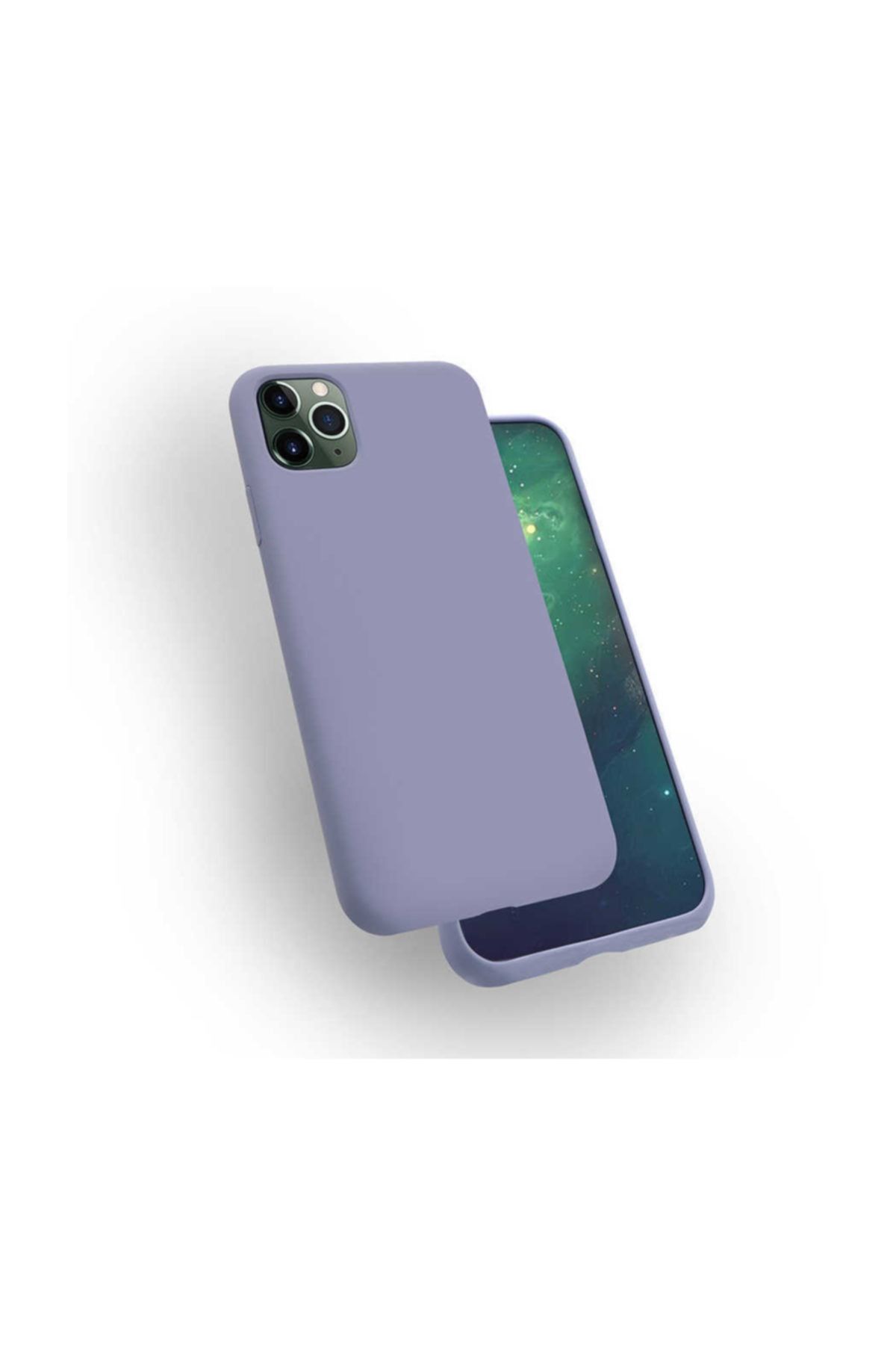 Zore Apple Iphone 11 Pro Max Kılıf Silk Silikon Kapak Kılıf