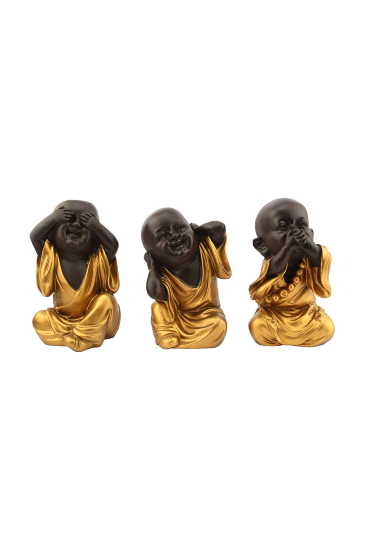 Dekodem Üçlü G.d.b Buda Biblo Altın Renk