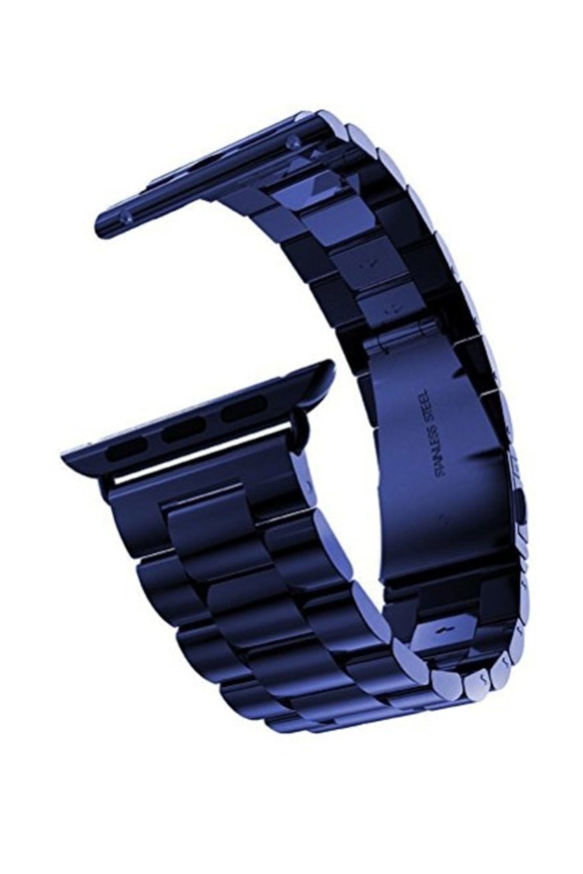 CaseStreet Apple Watch / Watch 2 / Watch 3 Lacivert Metal Kordon 38 mm