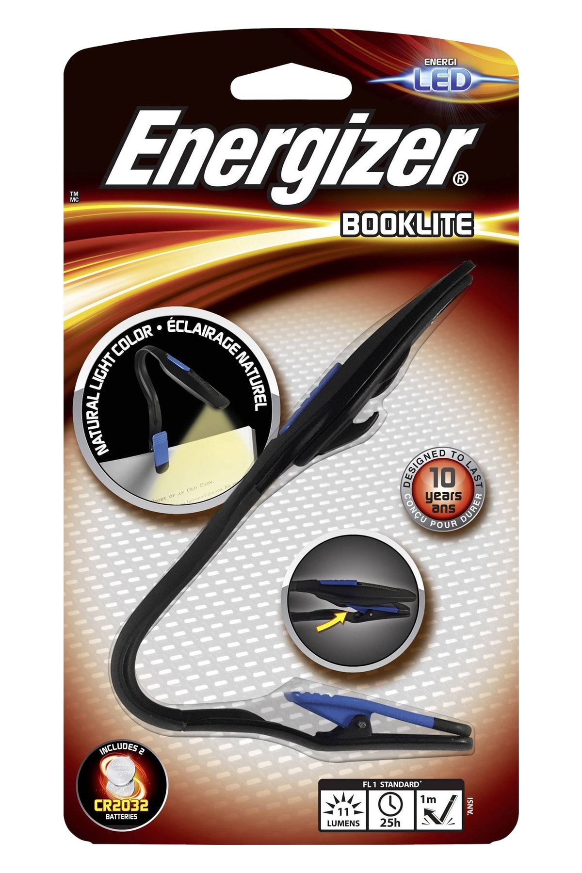 Energizer Fener FL Booklight batt New