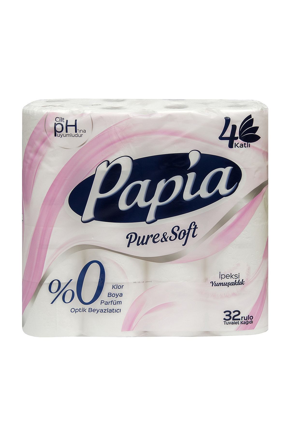 Papia Pure&Soft 4 Katlı Tuvalet Kağıdı 32'li