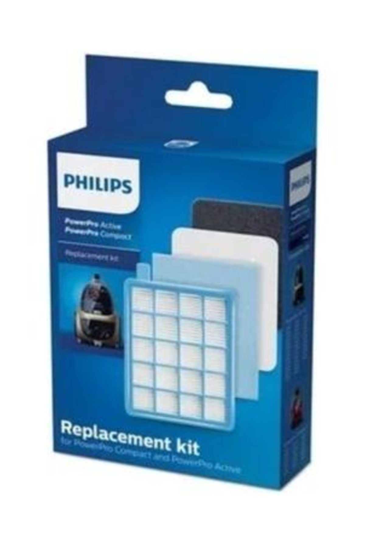 Philips Phılıps Fc 8475/01 Powerpro Compact Orijinal Hepa Filtre Seti Fc8475