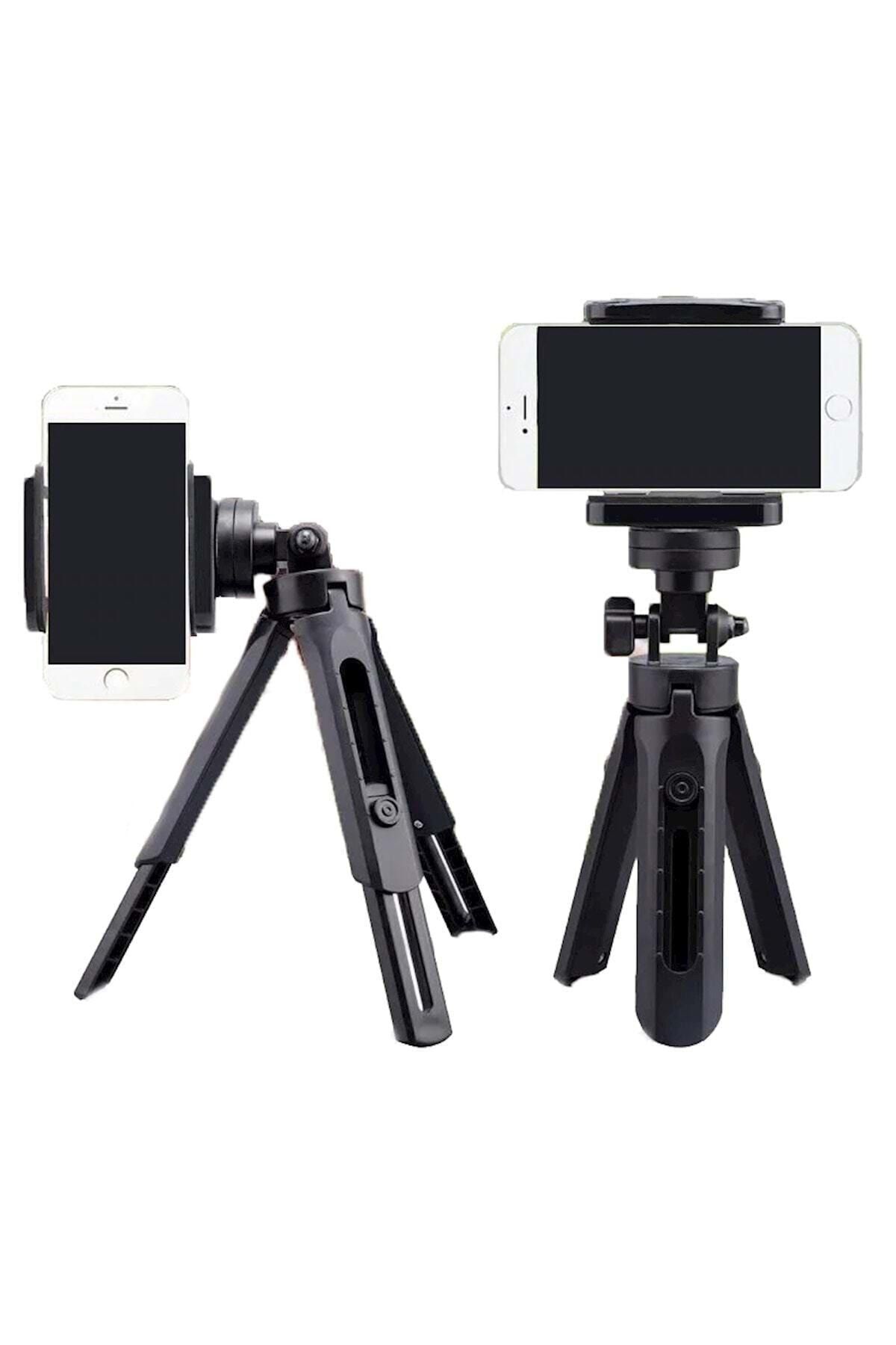 Genel Markalar Taşınabilir Aksiyon Kamera Cep Telefonu Yükseklik Ve Yön Ayarlı Mini Tripod